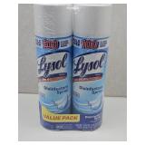 2 Lysol Disinfectant Spray Cans