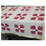 66"x80" VTG Quilt SEE STAINING
