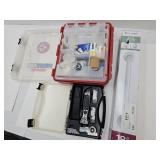 Craftsman Utlity Knife, 1st Aid Kit, Grabber Bar