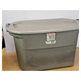 39 Gal Sterilite  Tan Storage Tote
