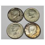 1966, 67, 68, 69 40%  Silver Kennedy 1/2 Dollar