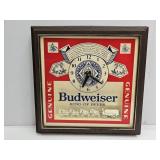 VTG Budweiser Clydesdale Beer Clock