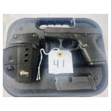 Clock 42. 380 caliber  W hard Case and Holster