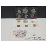 1988 US MInt UNC Coin Set