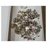 Costume Earring Lot, LOTS of Singles!
