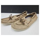 Sperry Tan Topsiders Men Sz 10