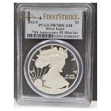 Graded PR 70 Silver Eagle  75th Anniversary Coin
