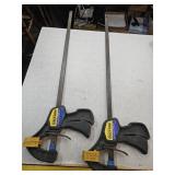 2 Quick Grip 30"