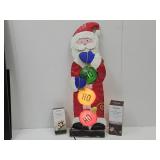 Umbrella Lights,   26" SANTA,35 Mini LED Lights