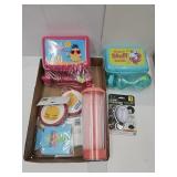 Straw Container, Water Bottles & Beach Kits
