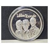 1 Oz .999 Fine Silver Coin Little Rascals