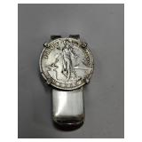 Silver Coin Sterling Money Clip  Philippines