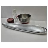 Stainless Batter Bowl, Calvin Klein Centerpiece +