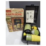 NOS Montgomery Ward Portable Coffee Maker w Box