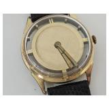 VTG Working Pierce 17 Jewel  10 Micron Gold Watch