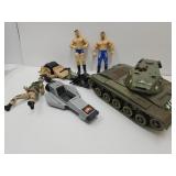 VTG Wrestlers Fisher Price & Military Toys