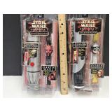 NIP Anakin & Darth Maul Light Sabers