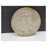 1939 Silver Walking Liberty Half-Dollar Coin