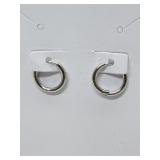 Sterling Silver Hoop Earrings