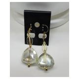 VTG Austrian Crystal Bead Earrings
