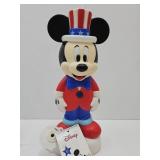 BLOW MOLD Battery OP. Mickey Mouse 14.5"H July 4th