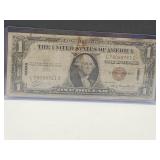 Rare 1935 A Hawaii Silver Certificate Brown Seal