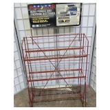 Vintage Delco Battery Display Rack 25 x48"h