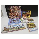 Puzzels Lot of 9
