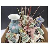 Set of 4 Stocking Holders & Home Decor