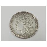 1882 O Morgan Silver One Dollar Coin