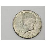 1966 Half Dollar 40 % Silver Coin