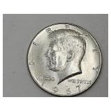 1967  Half Dollar 40 % Silver Coin
