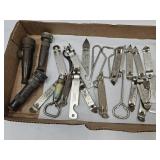 Collection Bottle Openers, Brass Water Nozzles