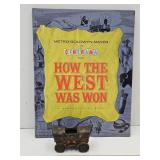 Cast Iron Toy Wagon& How The West Was Won" Book