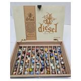 Large Box VTG Marbles- Over 60 are Uranium