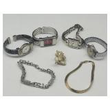 Small Lot of Watches & Jewelry