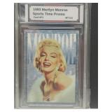 1993 Marilyn Monroe Sports Time Promo Card # 1