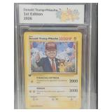 Pokemon Donald Trump 1st Ed 2026 Fan Card