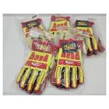 5 Pair New XXL Ringer Gloves