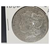 1880 Silver Morgan Dollar Coin
