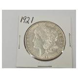 1921 Silver Peace Dollar Coin