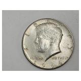1966 Half Dollar 40 % Silver Coin