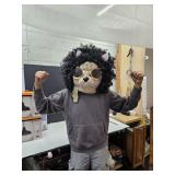 Disco Kitty Cat Fullsize head Mascot Mask