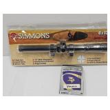 Simons Rimefire Scope 4X15 & Viking Playing Cards