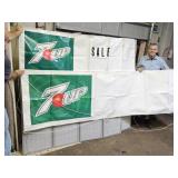 2 Nice 7-UP SALE Banner 80" Long &  119" Long