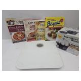 FitBit Scale, Cookbooks & Egg Cooker