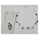 2 Nice Costume Necklaces
