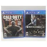PS4 Mortal Kombat XL & Call of Duty Black Ops III