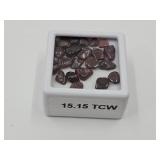 Raw Garnet 15.15 Total Carat Weight