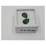 2.4 TCW Lab Created Emerald